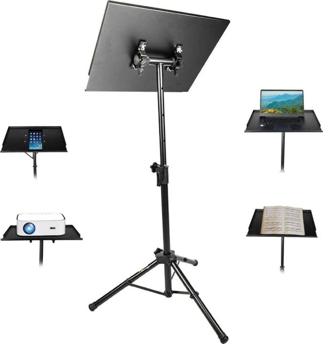 Stativ tripod Stand4me LPS për laptop dhe projektor, i rregullueshëm, 15 kg, i zi