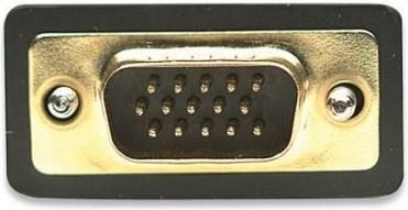 Adapter video Techly ICOC-DSP-V-018, DisplayPort në VGA, 1.8 m, i zi