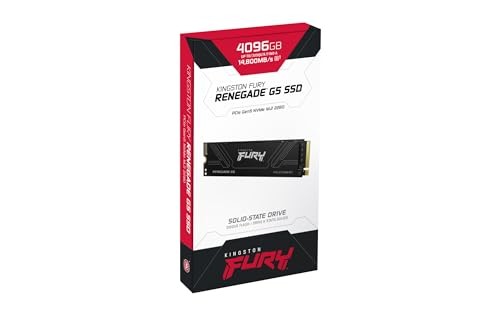 SSD Kingston FURY Renegade G5 M.2 2280, 4TB, NVMe PCIe Gen5