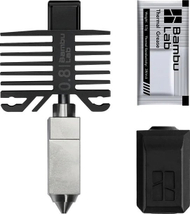 Hotend Bambu Lab me grykë, 0.8mm çelik i fortësuar, për X1 dhe P1