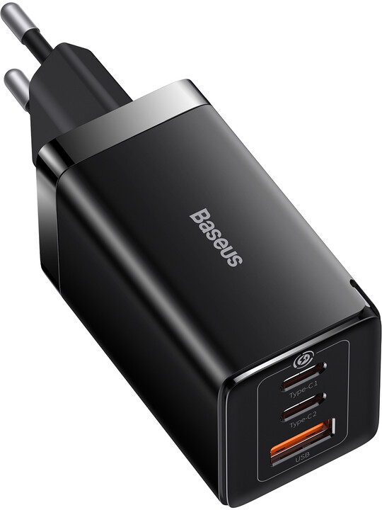 Karikues Baseus GaN5 Pro, 2x USB-C, USB-A, 65W, i zi