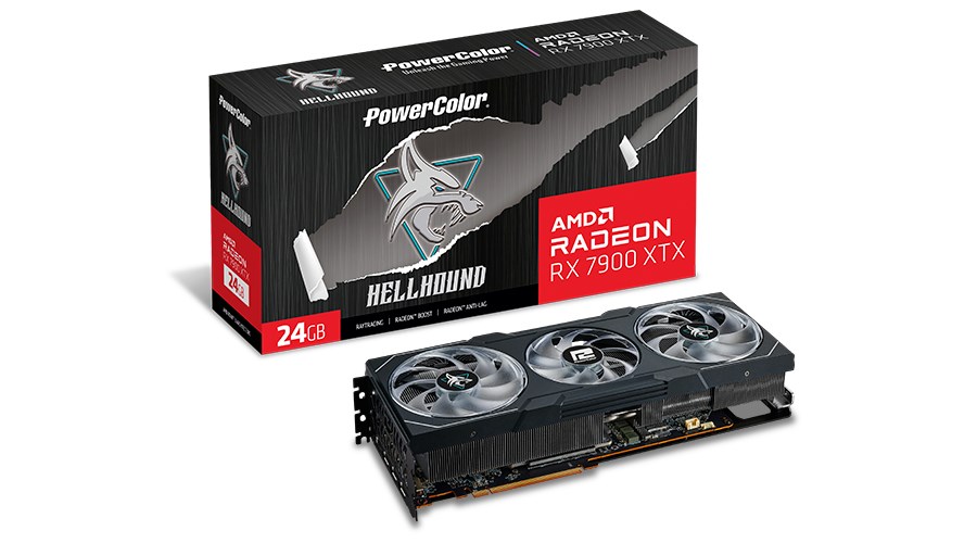 Kartë grafike PowerColor AMD Radeon RX 7900 XTX, 24 GB GDDR6