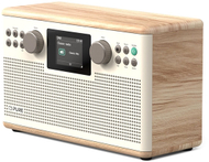 Radio digjitale Pure Classic H6, DAB DAB+ FM, Bluetooth, e bardhë dru lisi
