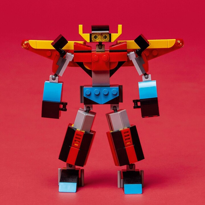 Set LEGO® Creator 3in1 31124 Super robot, 159 pjesë