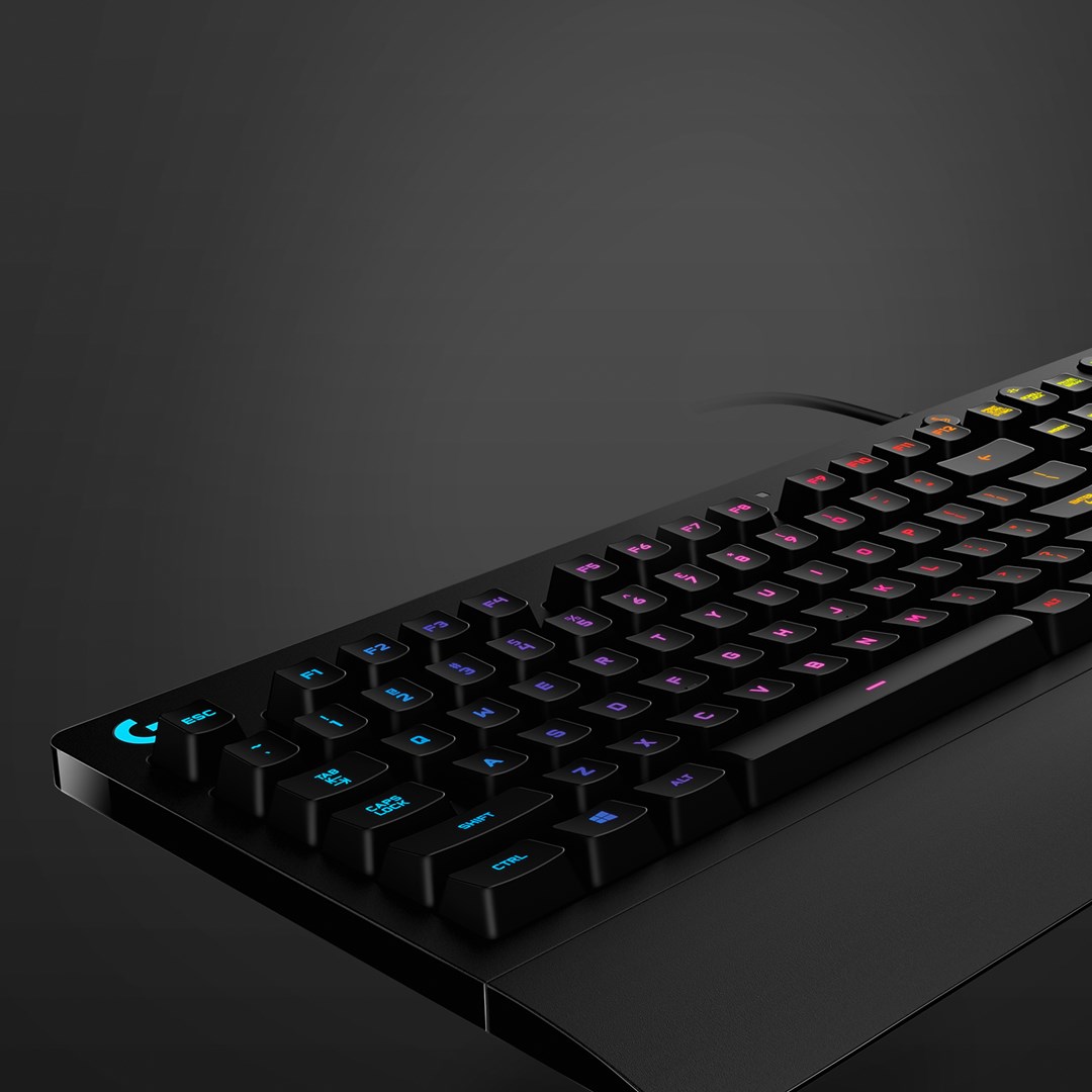 Tastierë Logitech G213 Prodigy, USB, RGB, e zezë