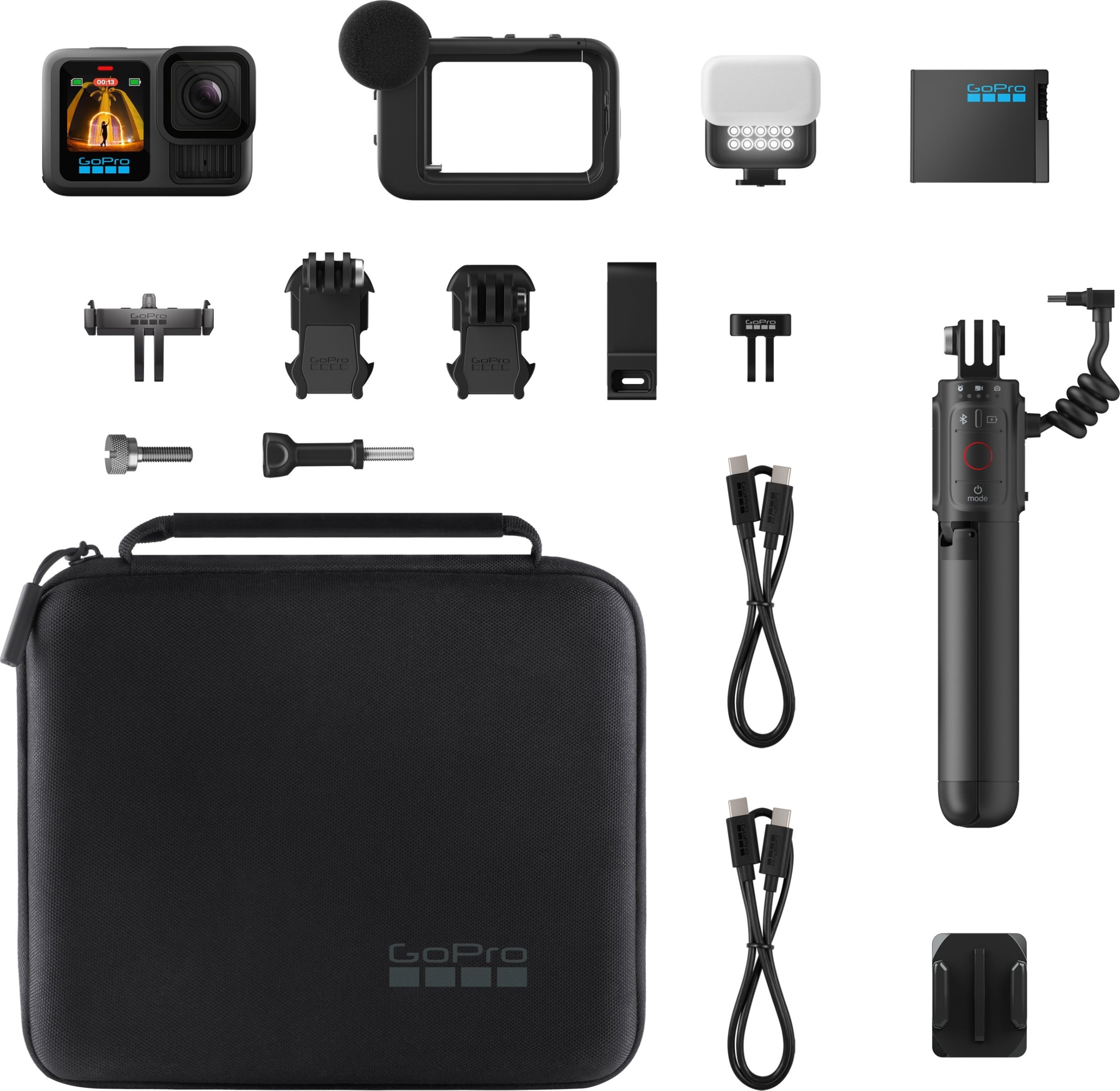 Kamerë sportive GoPro HERO13 Black Creator Edition, 5.3K, HyperSmooth 6.0, e zezë
