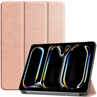 Këllëf tablet STRADO Smart Case për iPad Pro 11 Gen 5 2024, magnetik, funksion sleep wake, rozë gold