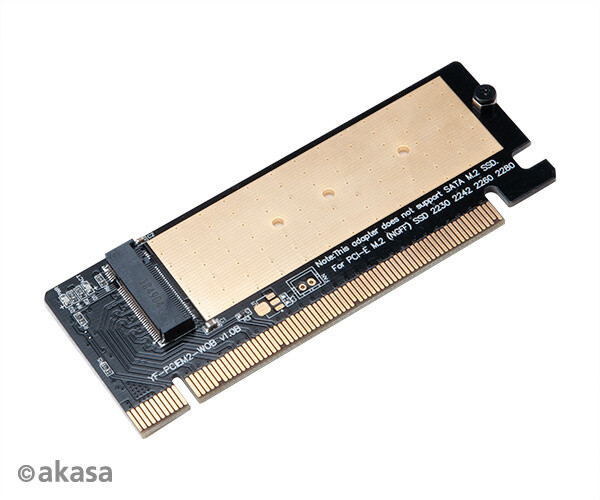 Përshtatës Akasa për M.2 në PCIe x16 AK-PCCM2P-05