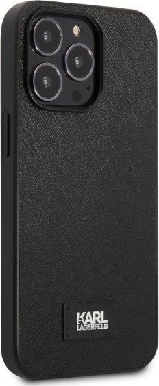Mbulesë telefoni Karl Lagerfeld KLHCP13XSFMP2K, për iPhone 13 Pro Max, hardcase, e zezë