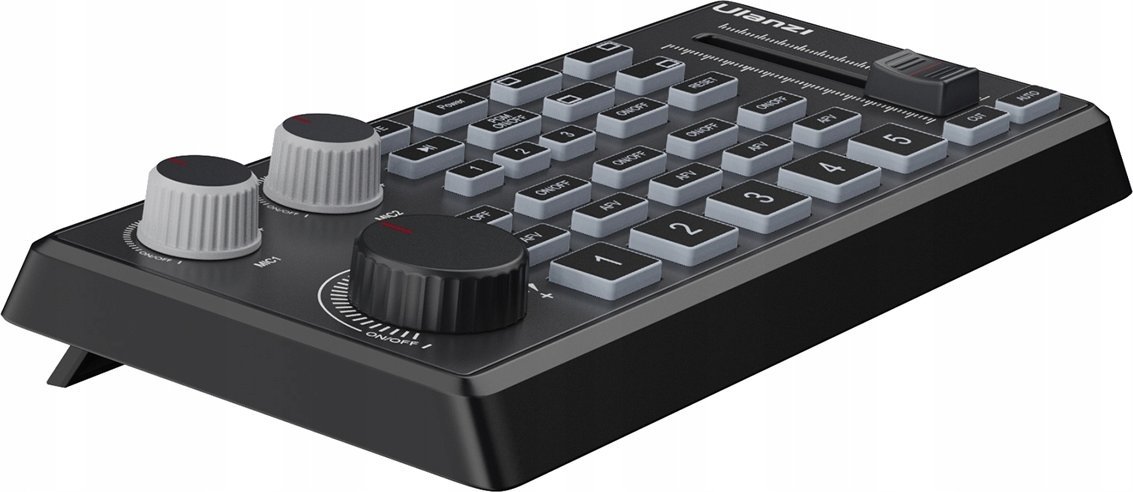 Картичка аудио видео миксер Ulanzi D005, за пренос во живо, црна