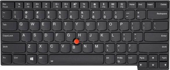 Tastierë Lenovo Thorpe2 KBD BE DFN, e zezë