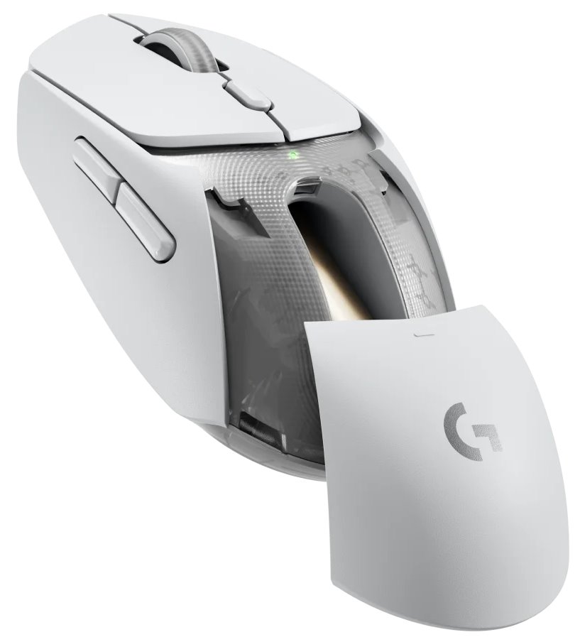 Maus Logitech G LIGHTSPEED G309, 25600 DPI, i bardhë