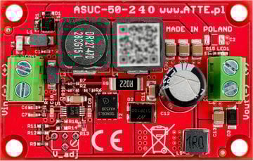 Konvertues voltazhi DC/DC Atte ASUC-100-AD0-OF, profesional