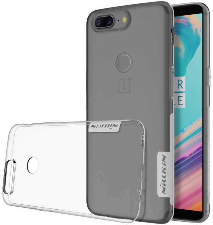 Mbështjellëse Nillkin Nature TPU për OnePlus 5T, transparente