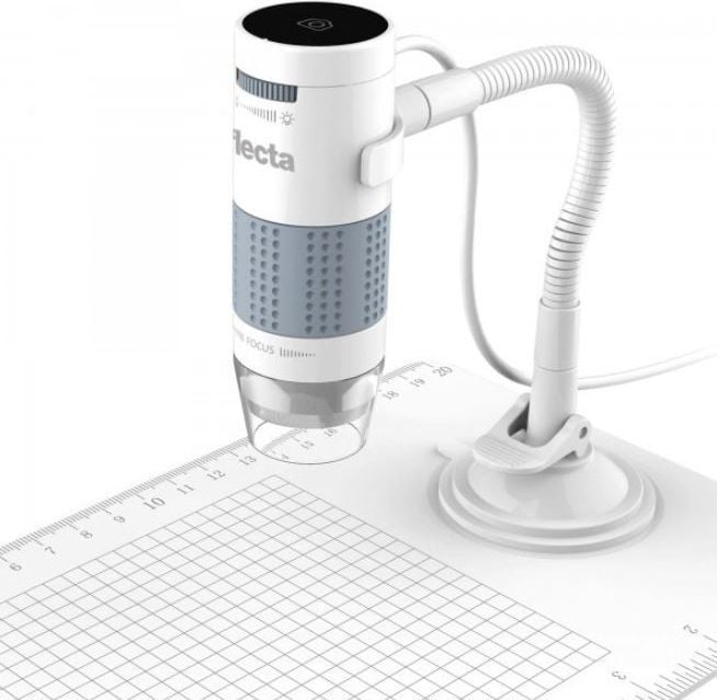 Mикроскоп дигитален Reflecta Flex 66144, 2MP, зголемување 60x 250x, црн