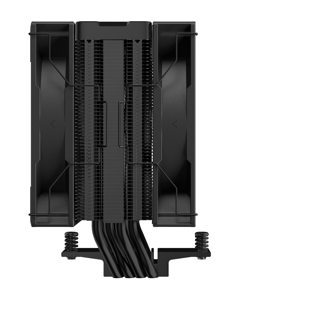 Ftohës CPU Deepcool AG400 DIGITAL PLUS, 120mm, ARGB, i zi