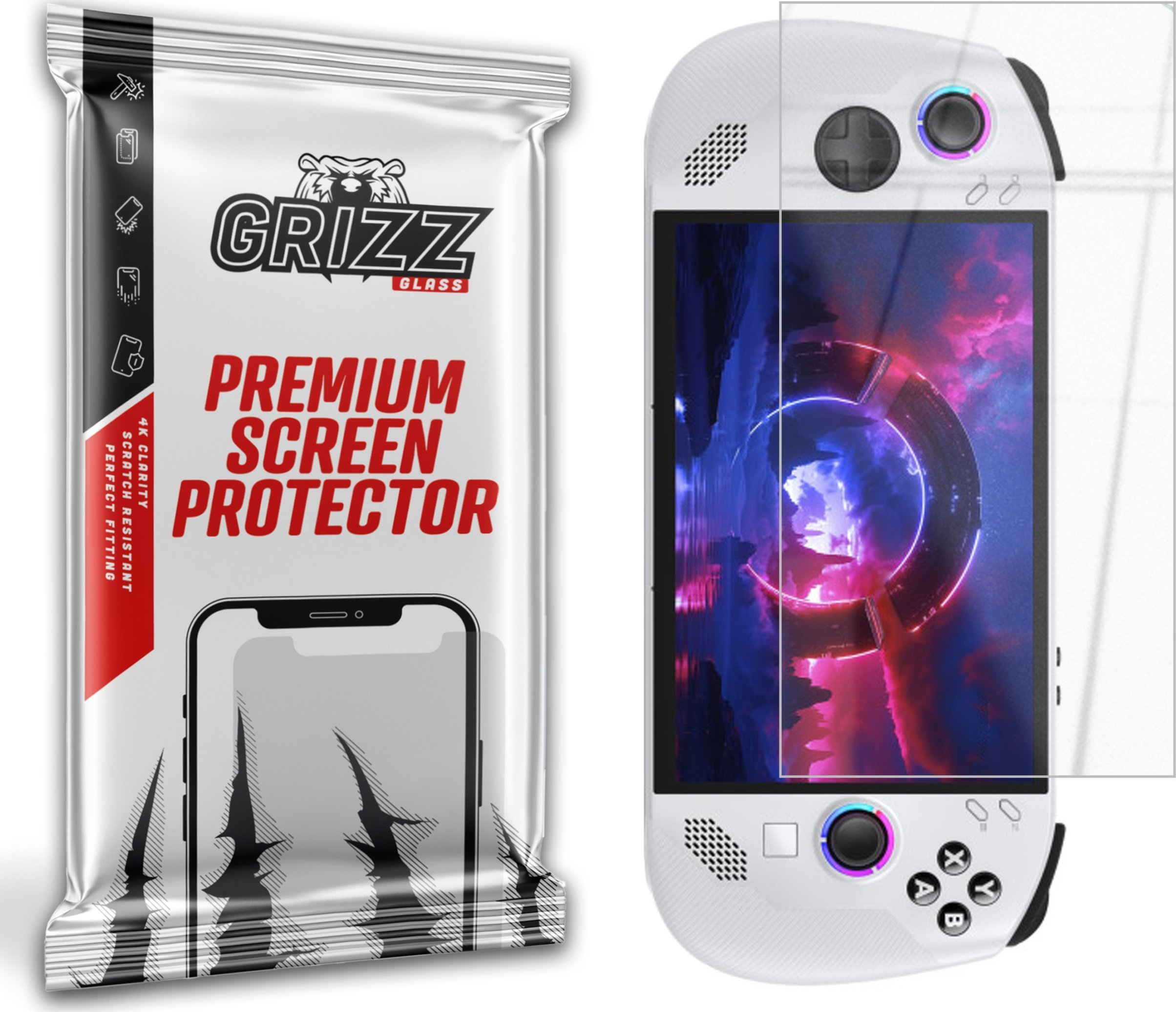 Заштитно хибридно стакло Grizz за Lenovo Legion Go S, 9H, проѕирно