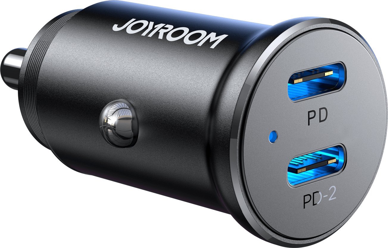Karikues veture Joyroom JR-CCN06, 2x USB-C, 30W, i zi