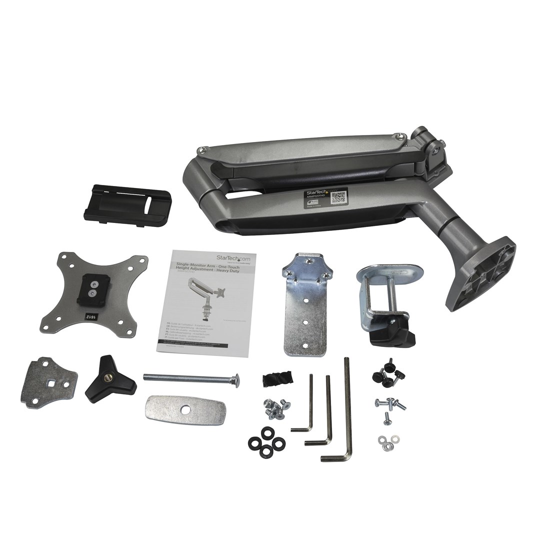 Mbajtëse monitori StarTech, 32", e argjendtë