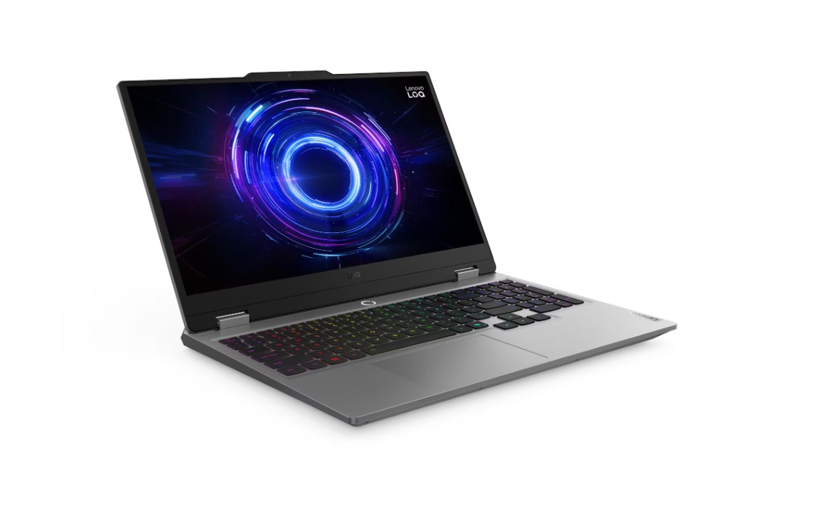 Laptop Lenovo LOQ 15IRX9, 15.6", Intel Core i5-13450HX, 16GB RAM, 512GB SSD, NVIDIA GeForce RTX 3050 6GB GDDR6, i hirtë