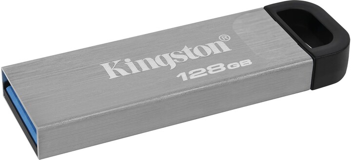 USB Kingston DataTraveler Kyson, - 128GB,  i argjendtë