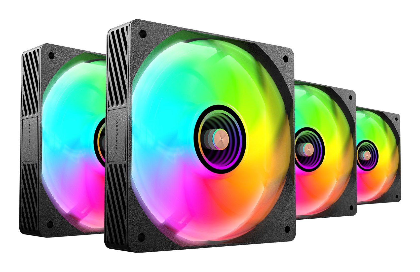 Sistem ftohës Mars Gaming MFSI4KIT, i zi