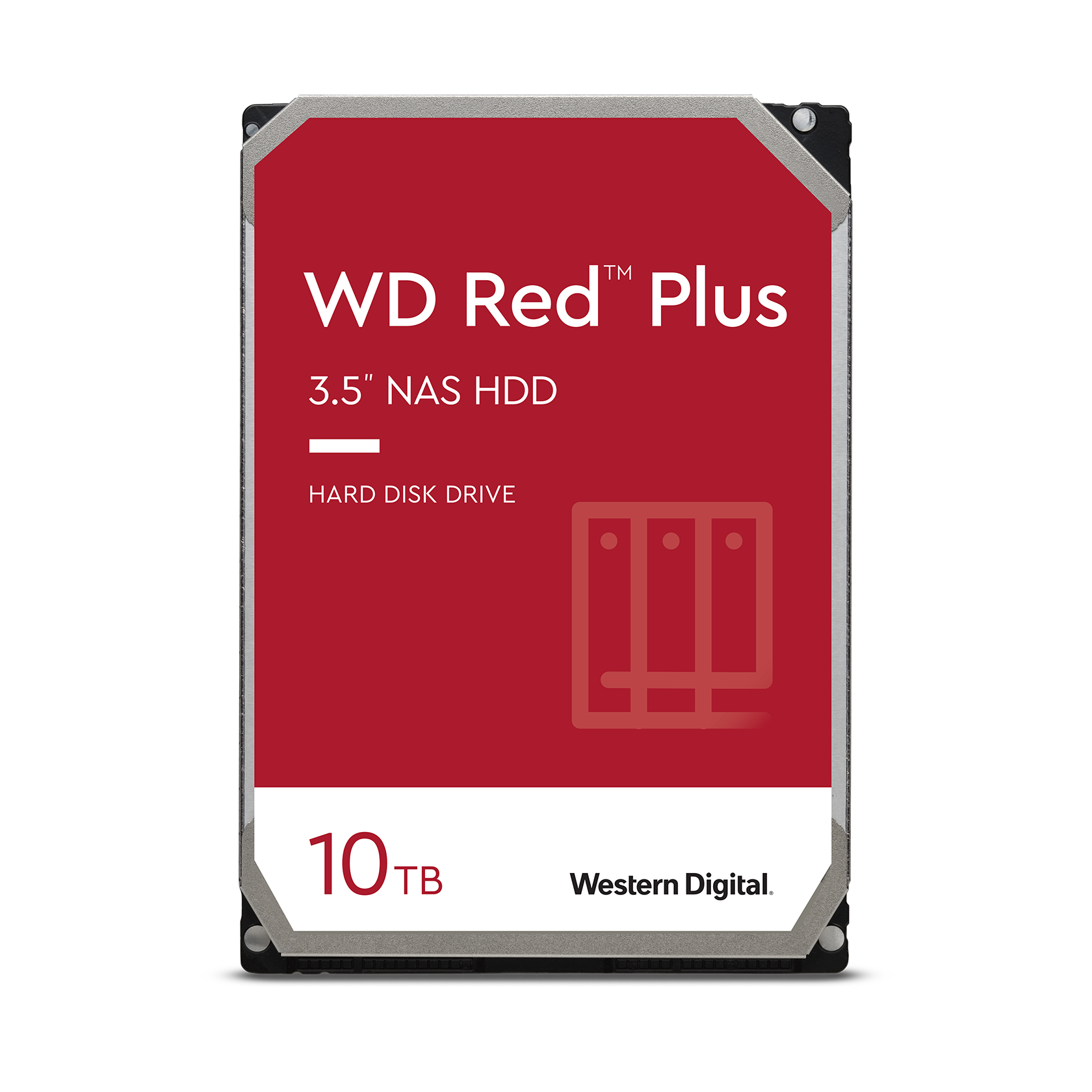 Hard disk për NAS Western Digital WD Red Plus WD101EFBX, 10TB, 3.5", SATA