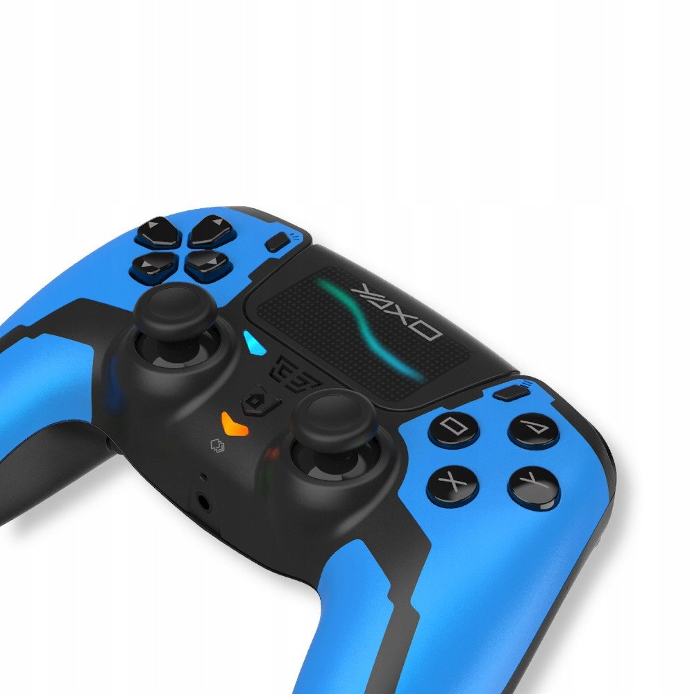 Безжичен гејмпад Hornet Fury Elite, за PS4 PC Андроид, Блутут УСБ, сина боја