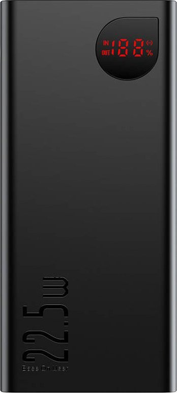 Powerbank Baseus Adaman, 20000mAh, karikim i shpejtë 22.5W, metalik
