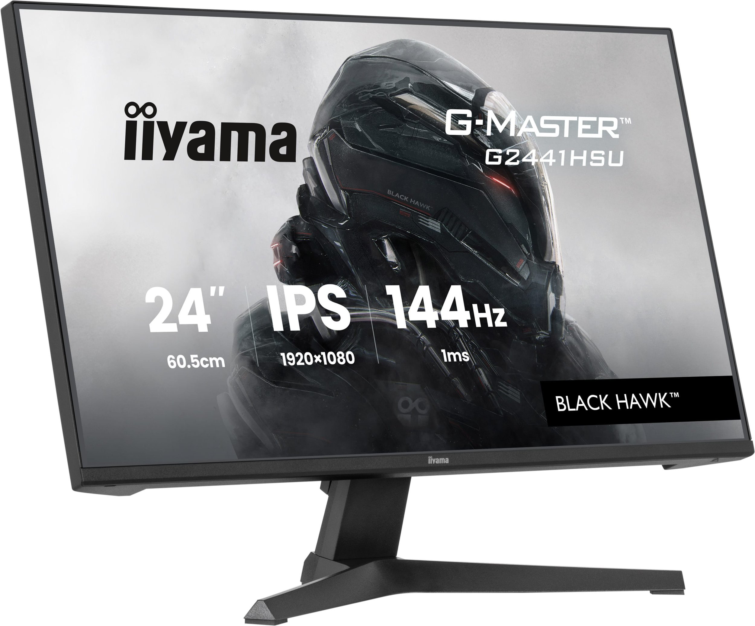 Monitor gaming Iiyama G2441HSU B1, 23.8", Full HD, 144Hz, i zi