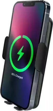 Karikues veture pa tela Prio Fast Wireless Car Charger, 15W, USB C, i zi