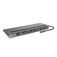 Docking station Belkin Multiport Connect USB-C 11-in-1, i hirtë