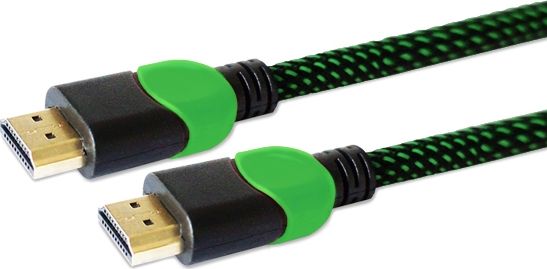 Kabllo për Xbox Savio HDMI në HDMI, 1.8m, e gjelbër