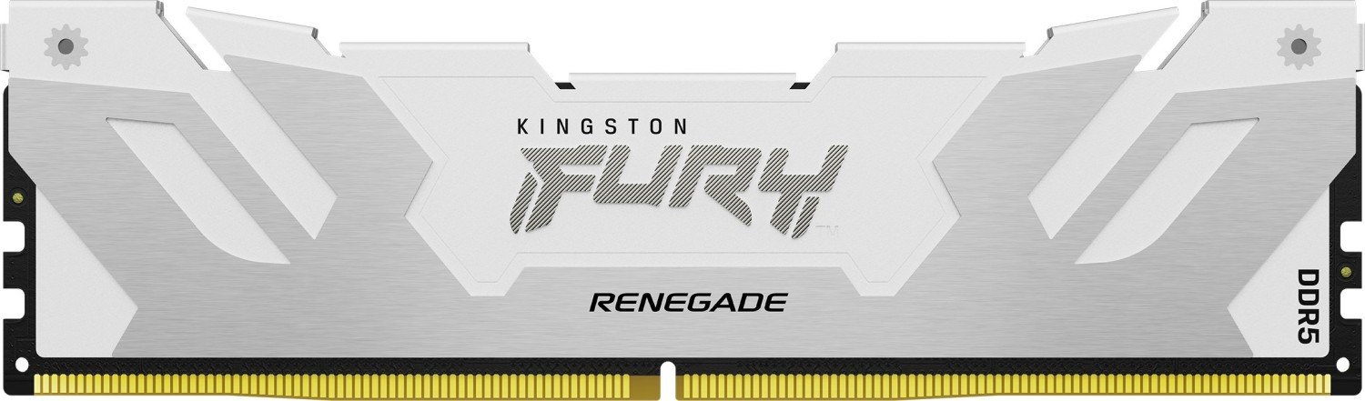 Memorie RAM Kingston FURY Renegade, 24GB DDR5, 8400MT/s, e bardhë