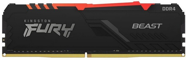 [OUTLET] Memorie Kingston Fury Beast RGB 16GB (2x8GB) DDR4 3600 CL17, II