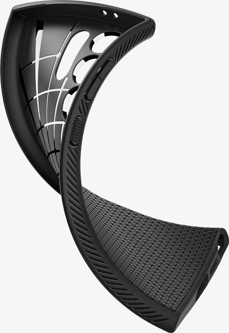 Mbulesë telefoni Spigen Liquid Air, për Samsung Galaxy S24 Ultra, mat, e zezë