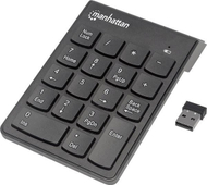 Tastierë Manhattan (178846), numerike, wireless, US, e zezë Tastierë Manhattan (178846), numerike, wireless, US, e zezë