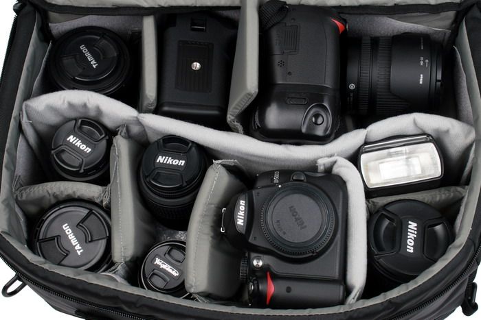 Çantë fotografike Camrock Tank X60, kapacitet i madh, mbulesë shiu, e zezë