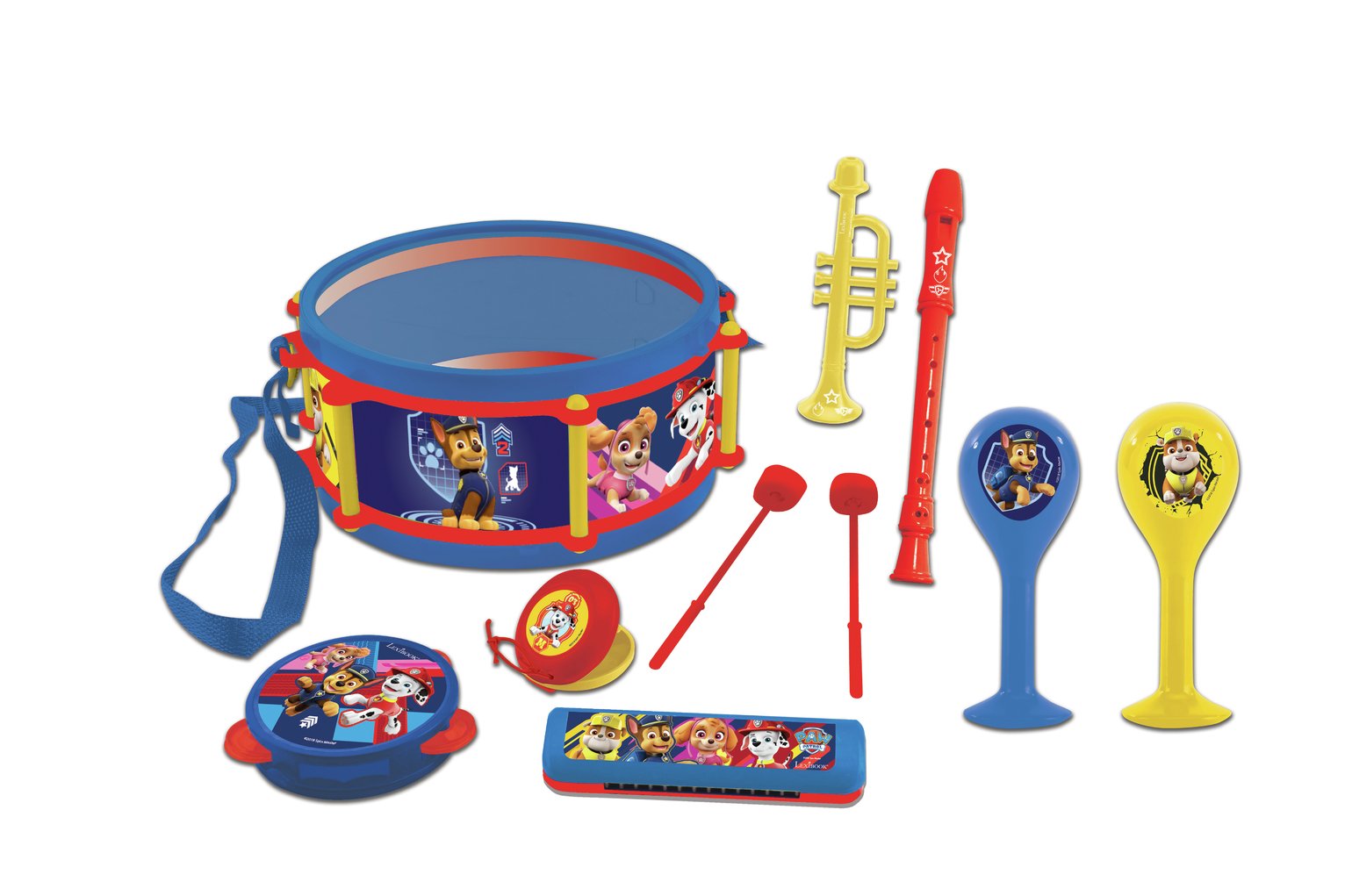 Set muzikor për fëmijë Lexibook Paw Patrol, 7 instrumente, nga 3 vjeç, shumëngjyrësh