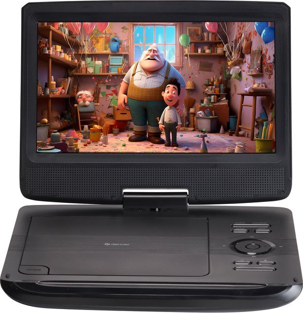 DVD player portativ Denver MT-1097, ekran 10", USB, i zi