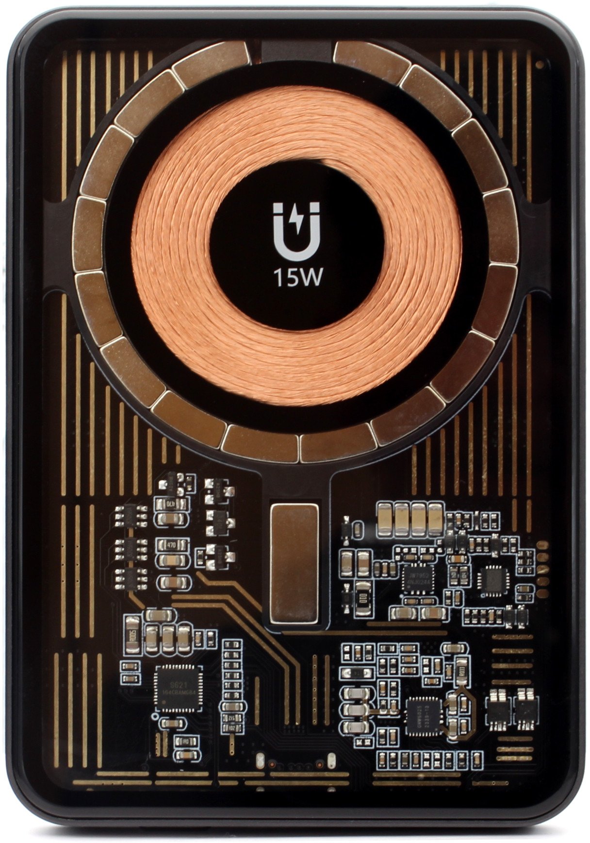 Karikues portativ RealPower PB-5000 MAG Watch, powerbank 5000mAh, për Apple Watch, i bardhë