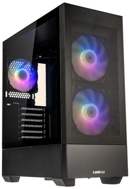 Kasë kompjuteri LIAN-LI LANCOOL 205 Mesh C, Tempered Glass, e zezë