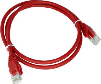 Kabllo rrjeti Alantec Patch cord Cat6, 5m, U UTP, e kuqe