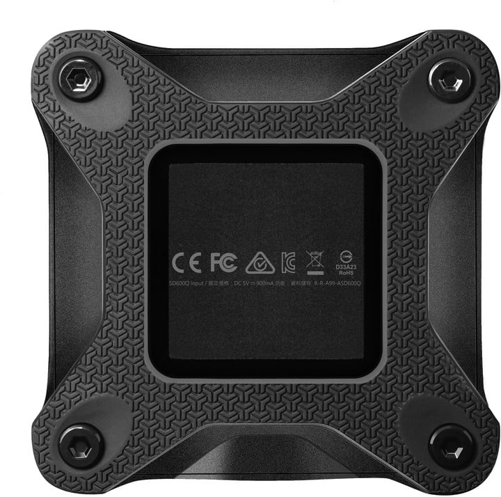 Disk i jashtëm ADATA ASD600Q, USB3.1, 480GB, i zi