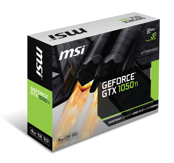 Kartelë grafike MSI GeForce GTX 1050 TI 4GT LP