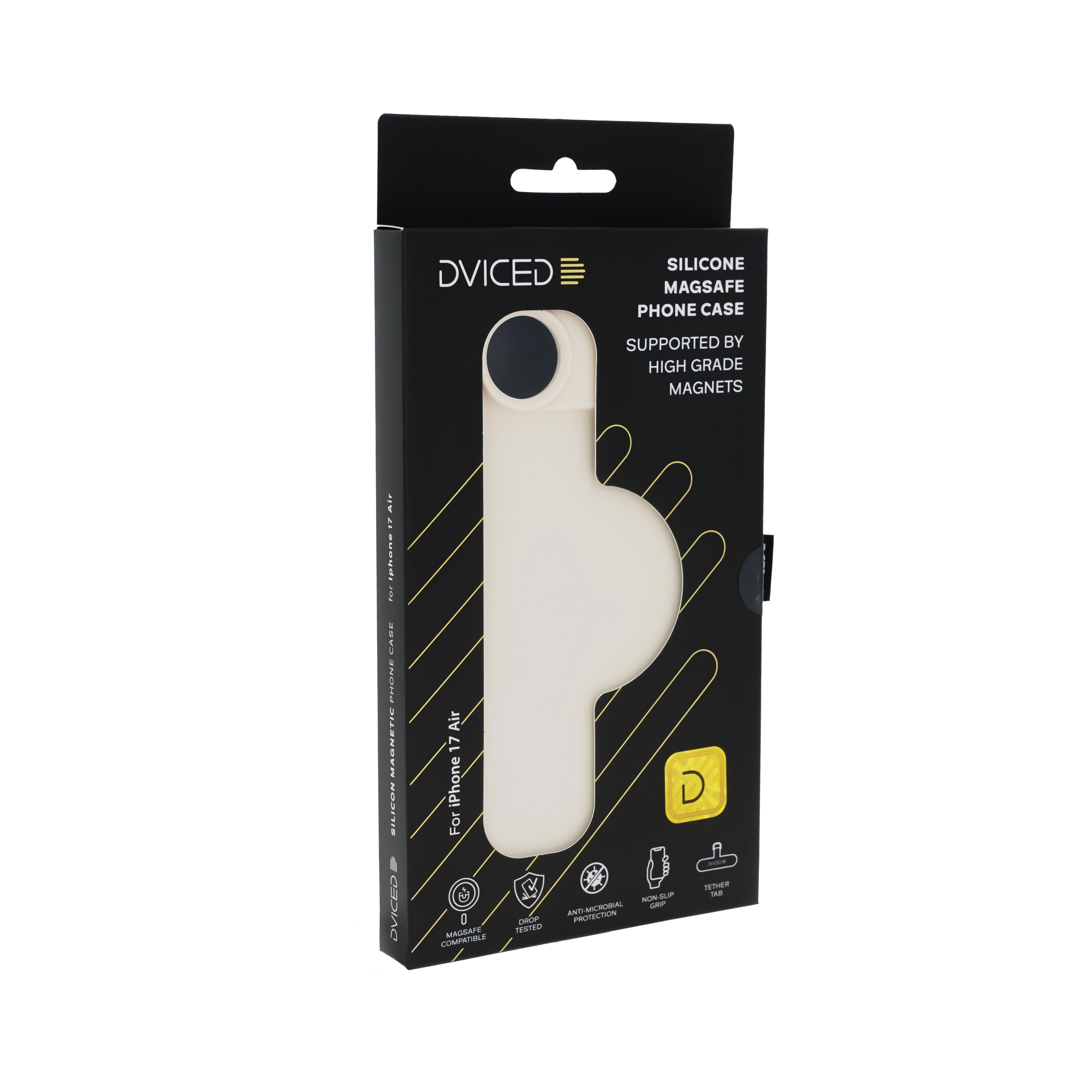 Dviced Silicone MagSafe iPhone 17 Air Case, Beige