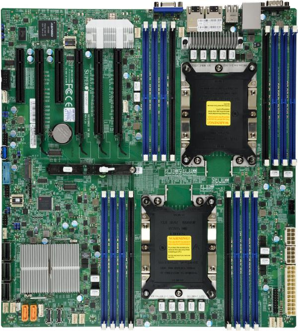 Pllakë amë Supermicro X11DPi-NT Intel C622 LGA 3647 (Socket P) Extended ATX