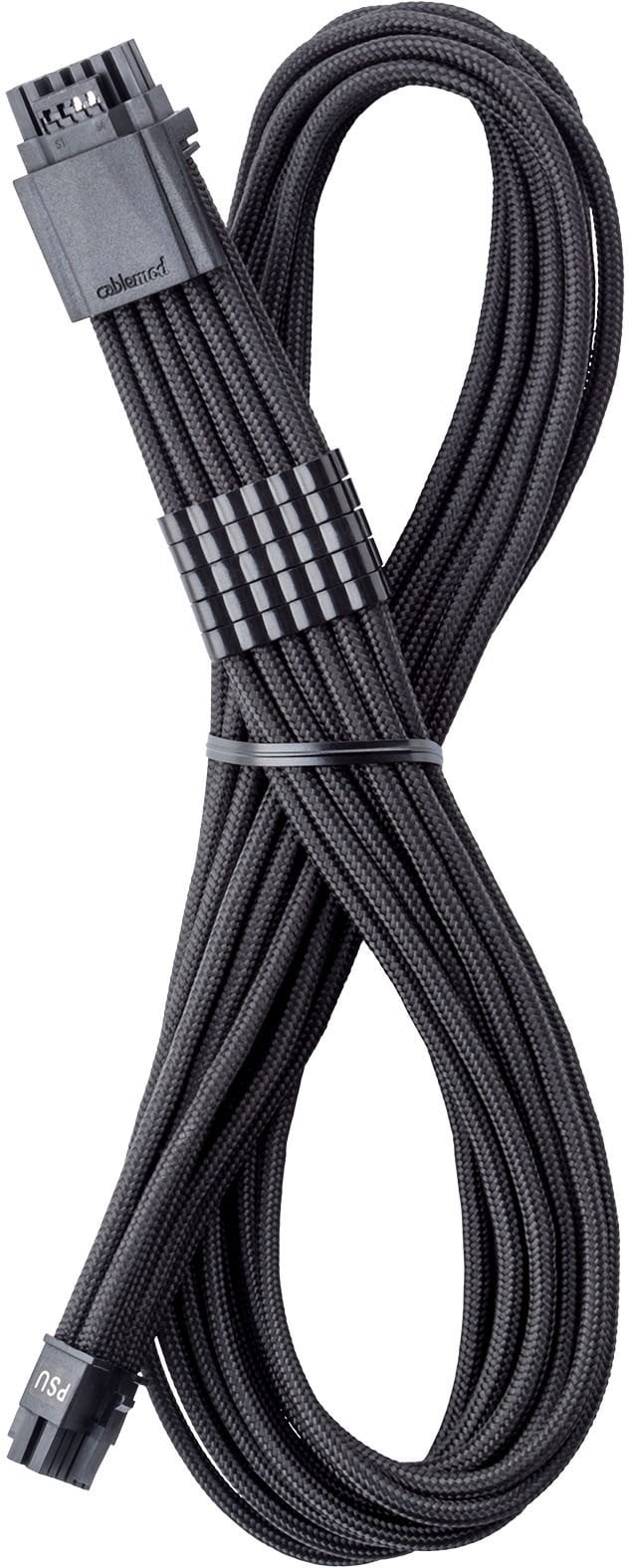 Kabllo energjie CableMod PRO ModMesh RT 12VHPWR, 12V-2x6 në 12V-2x6, për ASUS Seasonic Phanteks, e zezë