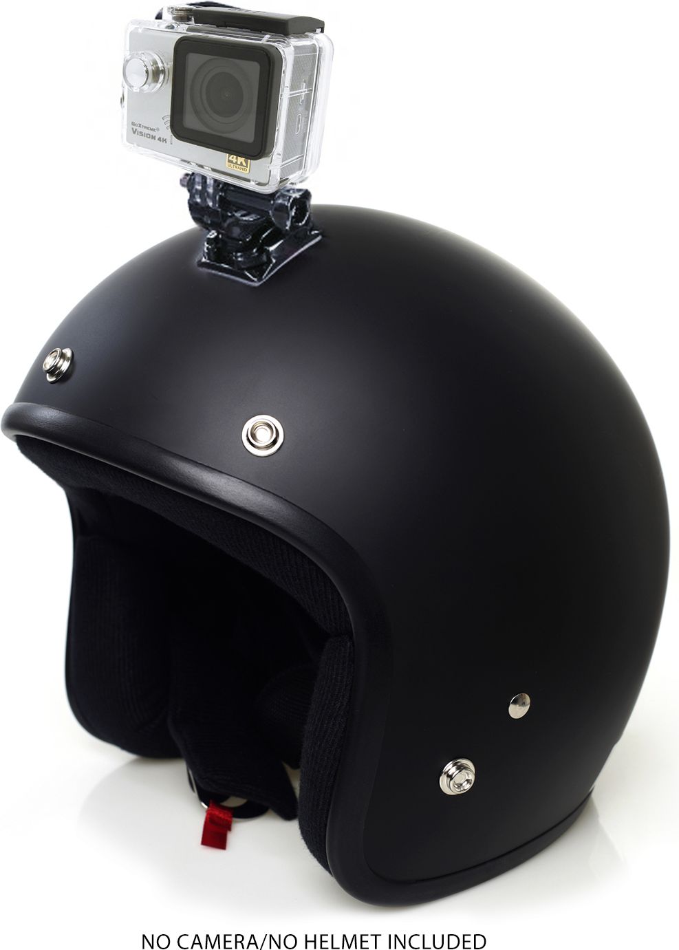 Mbajtëse për helmetë EasyPix GoXtreme 55236, për kamera aksion, e zezë