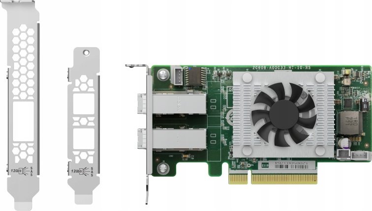 Kartë zgjeruese QNAP, PCIe Gen3 x8, Dual Port SAS, e zezë